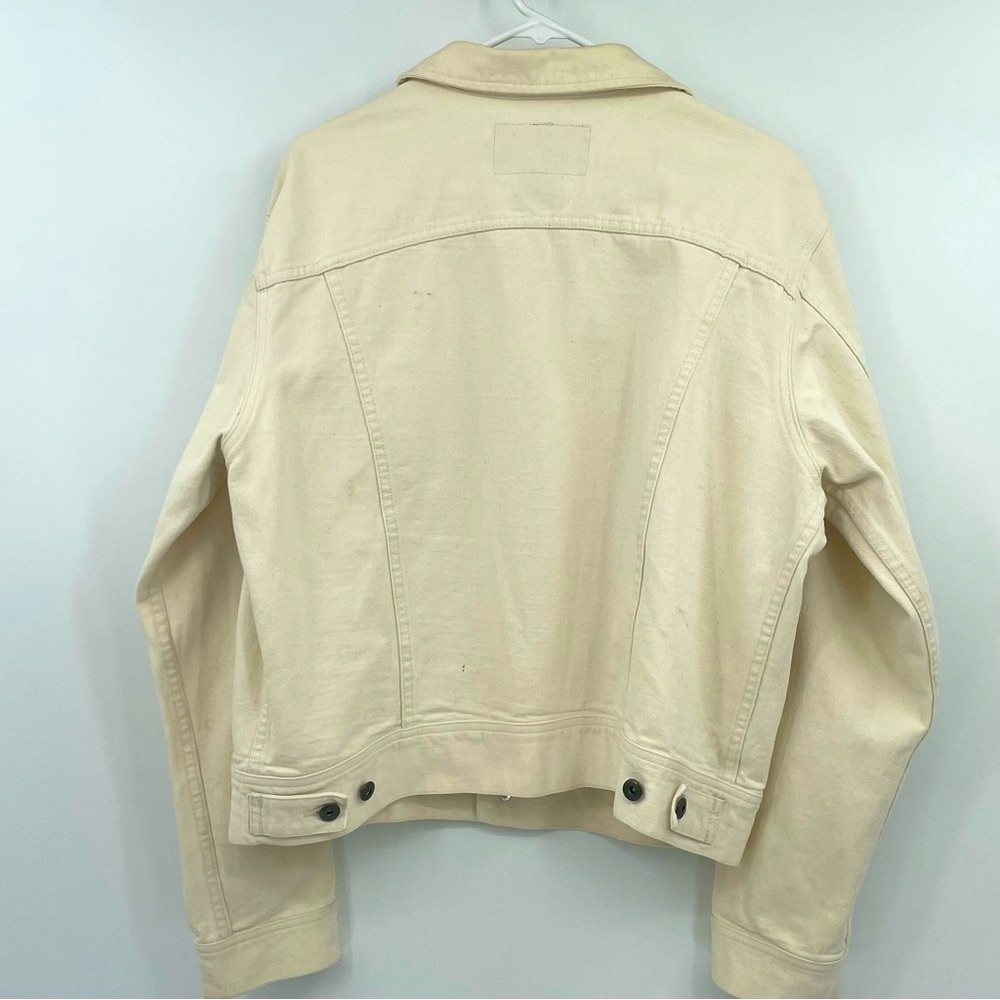 Ralph Lauren Polo Sport Cream Jean Jacket Size XL - Picture 5 of 11